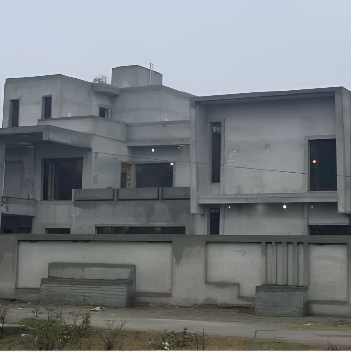Luxury villa construction
