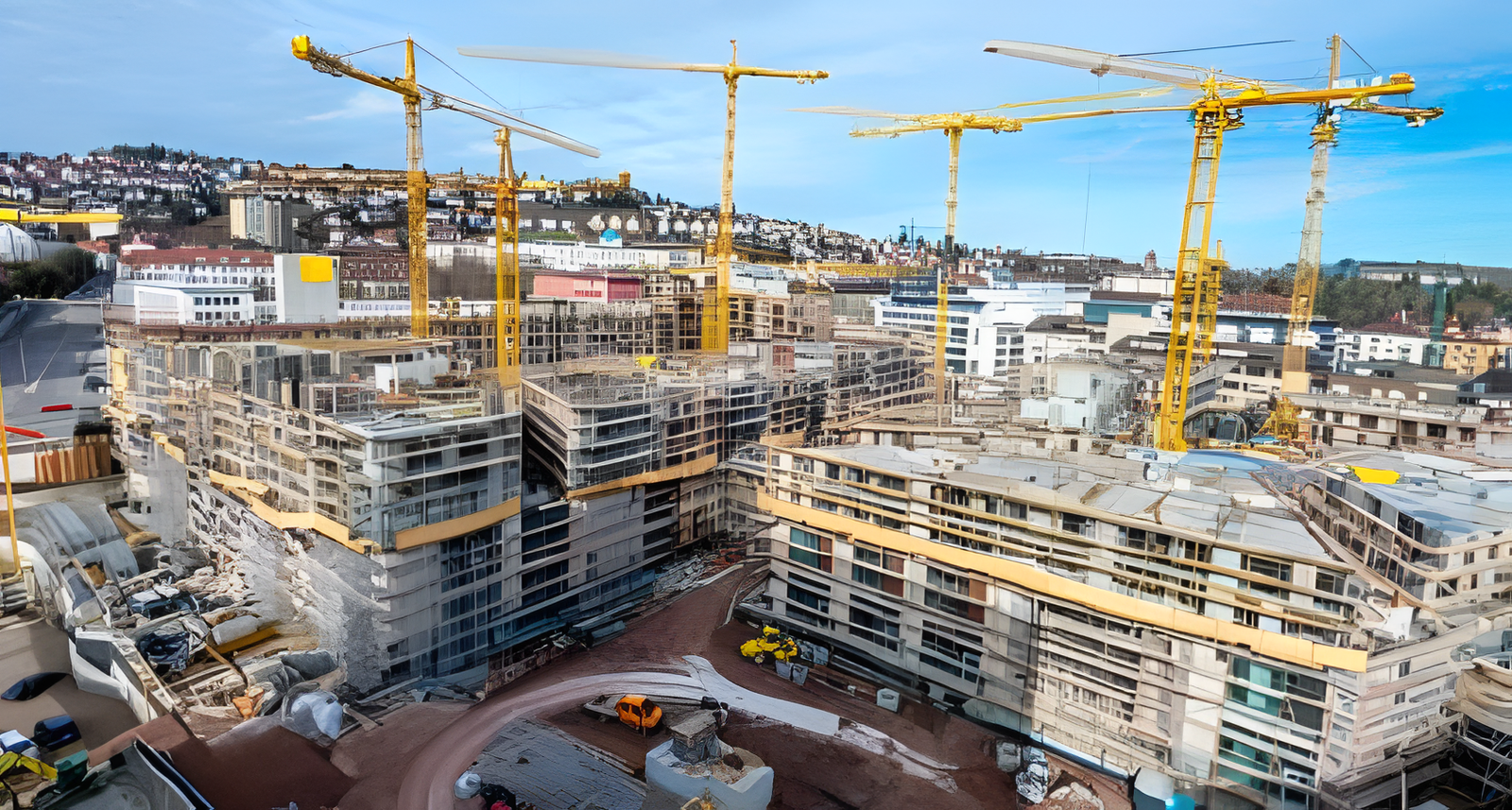 Industrial construction project
